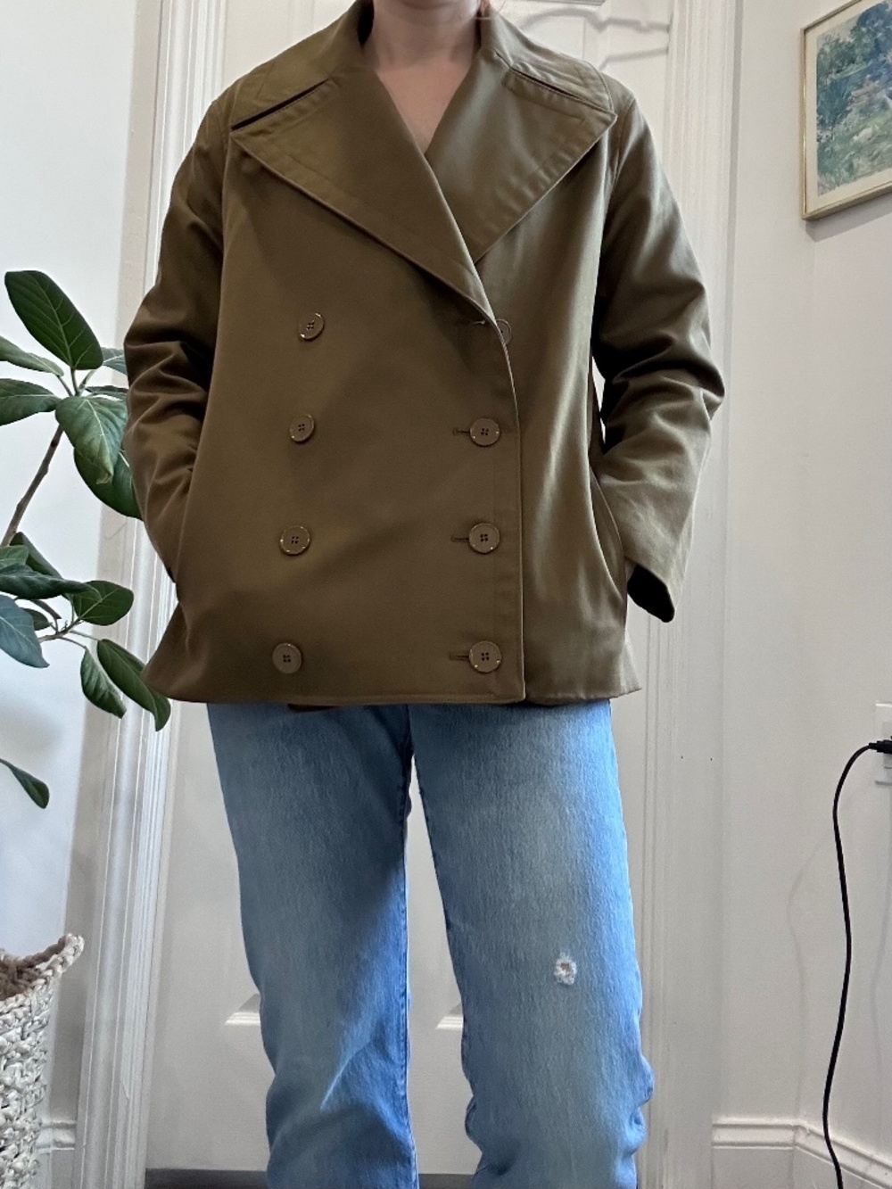 Club Monaco Collection Ohdette Trench Coat